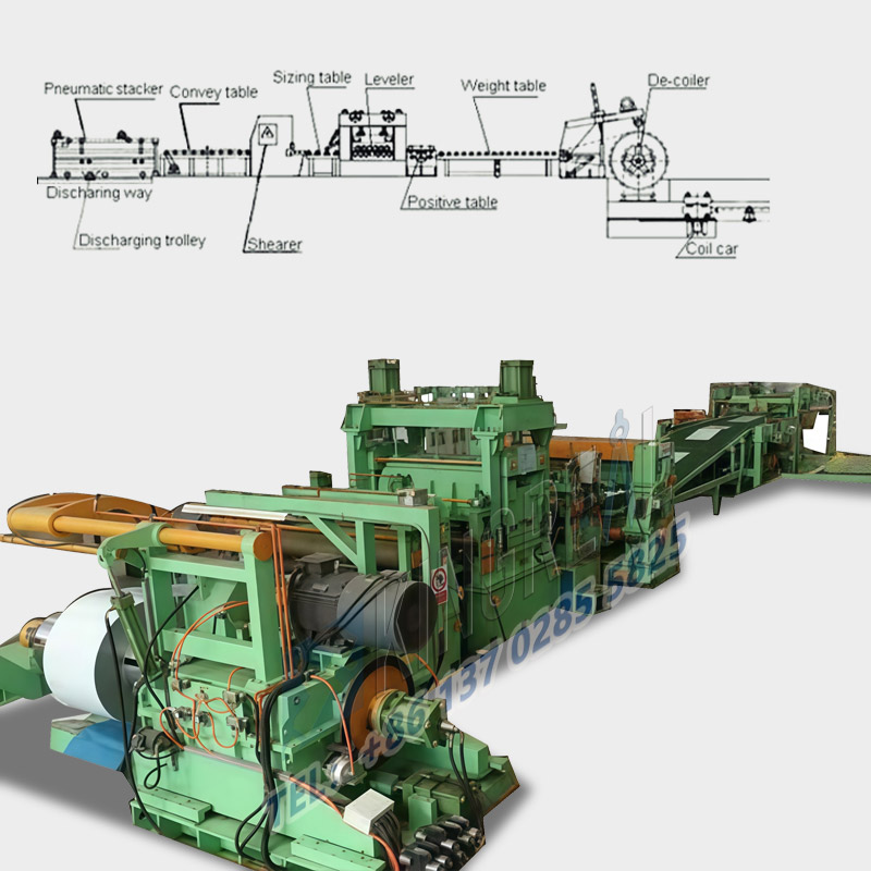 What role does leveler design play in preventing material distortion during steel cut to length processing