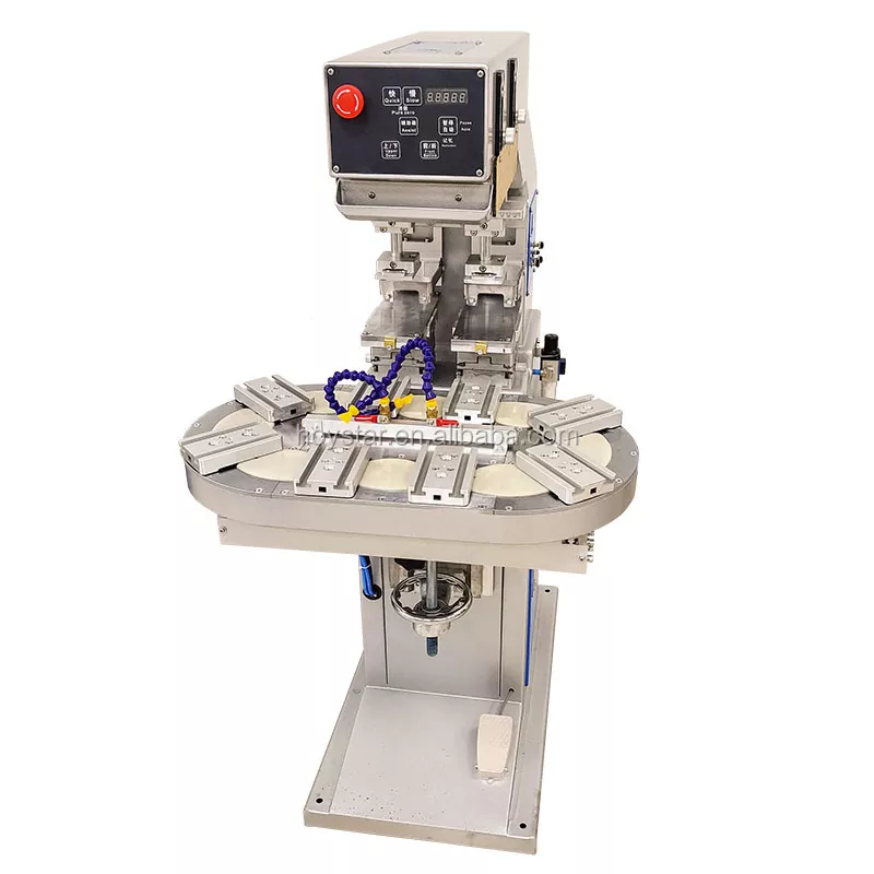How Do You Maintain Registration Accuracy on a Two Color Rotary Table Pad Printing Machine Over Long Runs