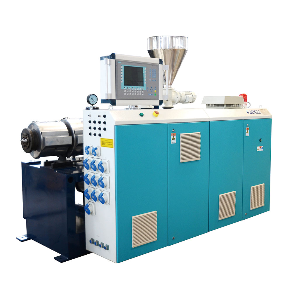 How Do Barrel Temperature Zones Affect Melt Homogeneity in a Conical Twin-Screw Plastic Extruder During Window Profile Extrusion