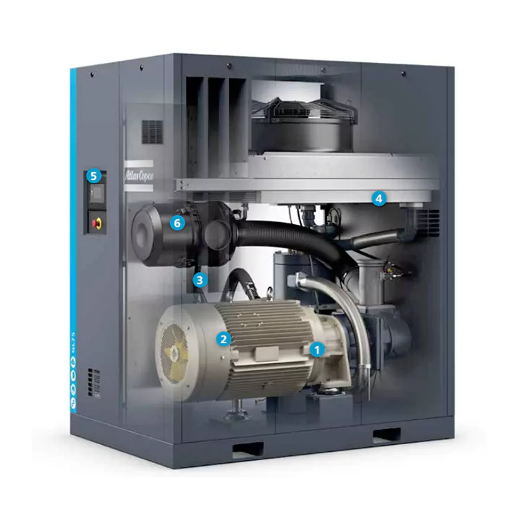 How Often Should You Replace the Air End Bearings in a Low-Pressure Oil-Free Screw Air Compressor