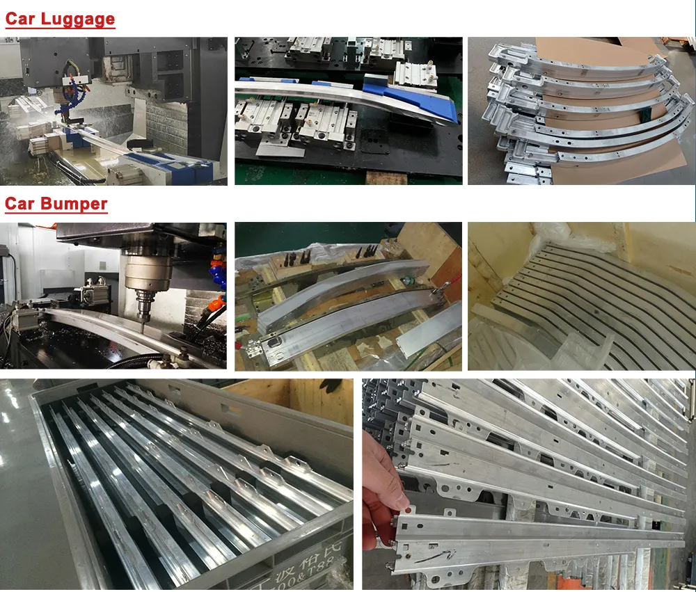 4 Axis Swing Head Long Lathe Bed Metal Auto Parts Processing CNC Milling Machine