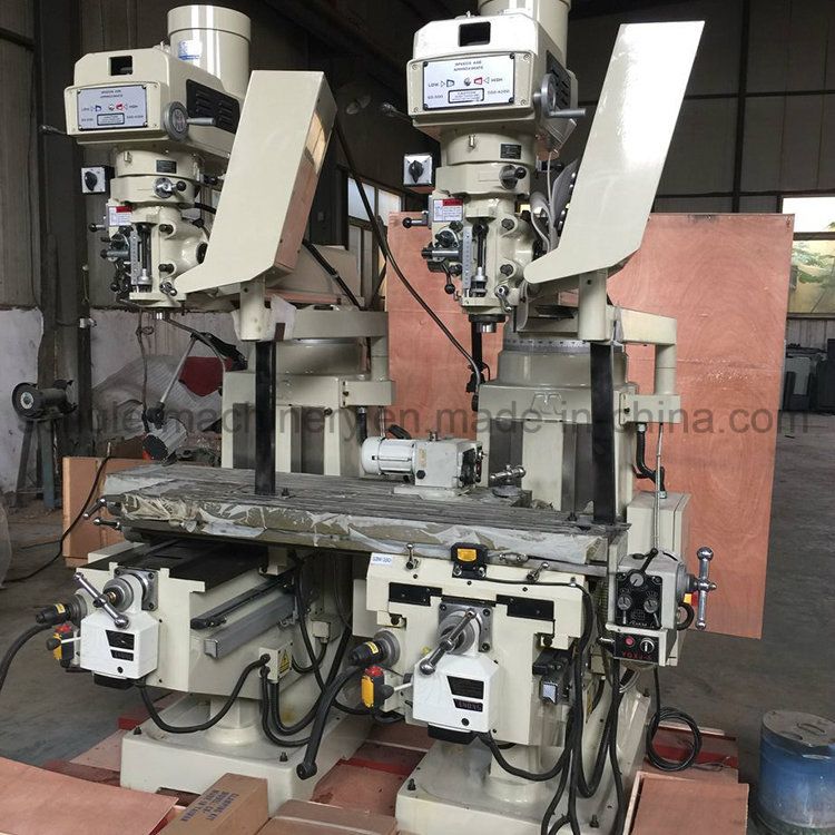 5h Rocker Arm Controller Stepless Speed Change Power Head Universal Turret Milling Machine