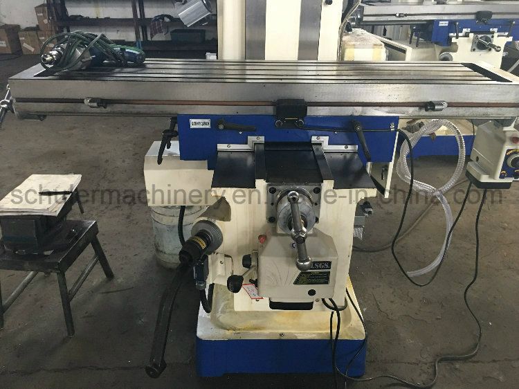 5h Rocker Arm Controller Stepless Speed Change Power Head Universal Turret Milling Machine