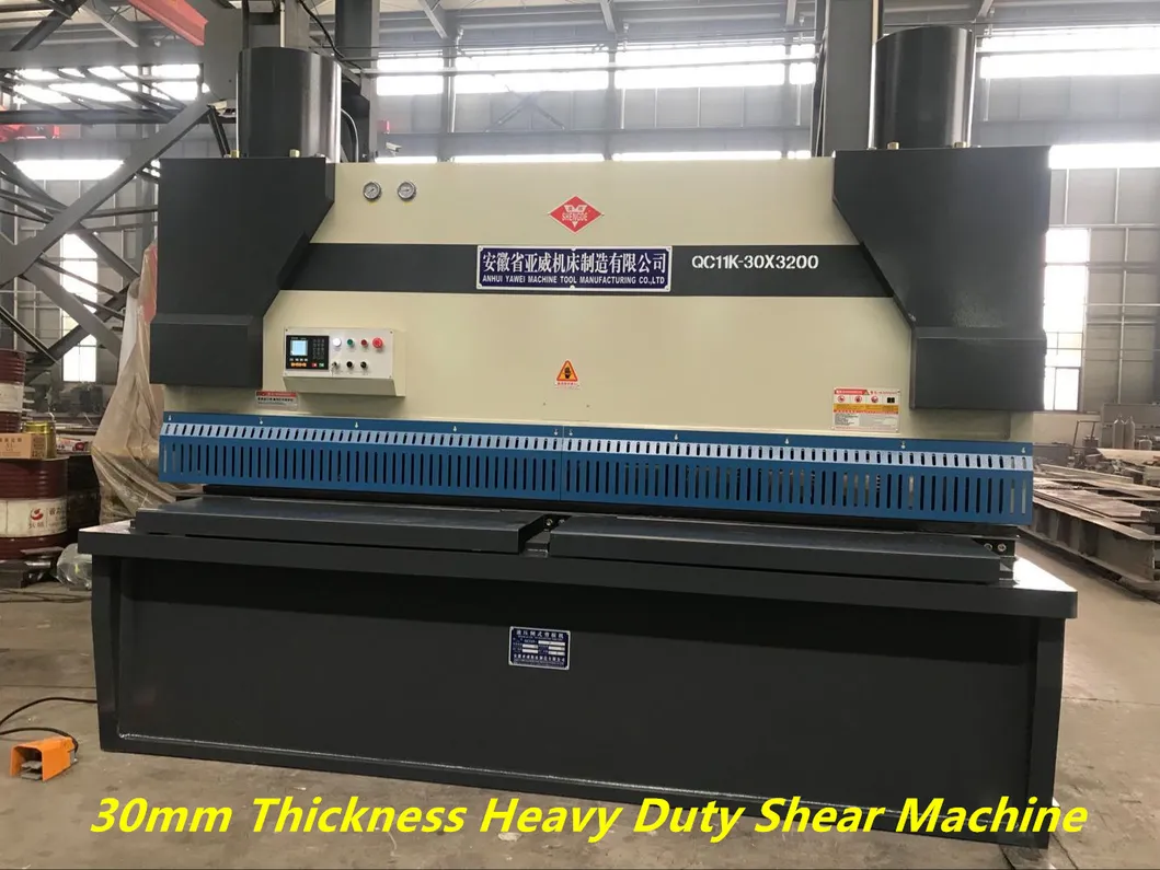 Ahyw Anhui Yawei Throat Depth Guillotine Shear Machine