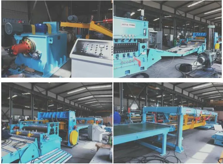 Automaitc Uncoiling Leveling Shearing Stacking Machine Ctl Line Zcl-6X1800
