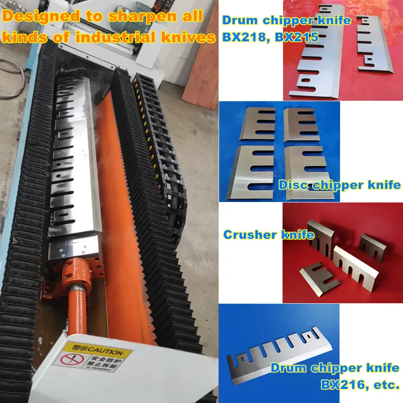 Automatic Blade Sharpening Machine of Wood Chipping Machine Blade Sharpener 196