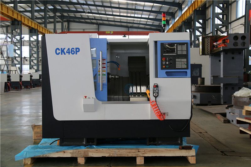 Automatic Metal CK46P Slant Bed CNC Lathe Machine price
