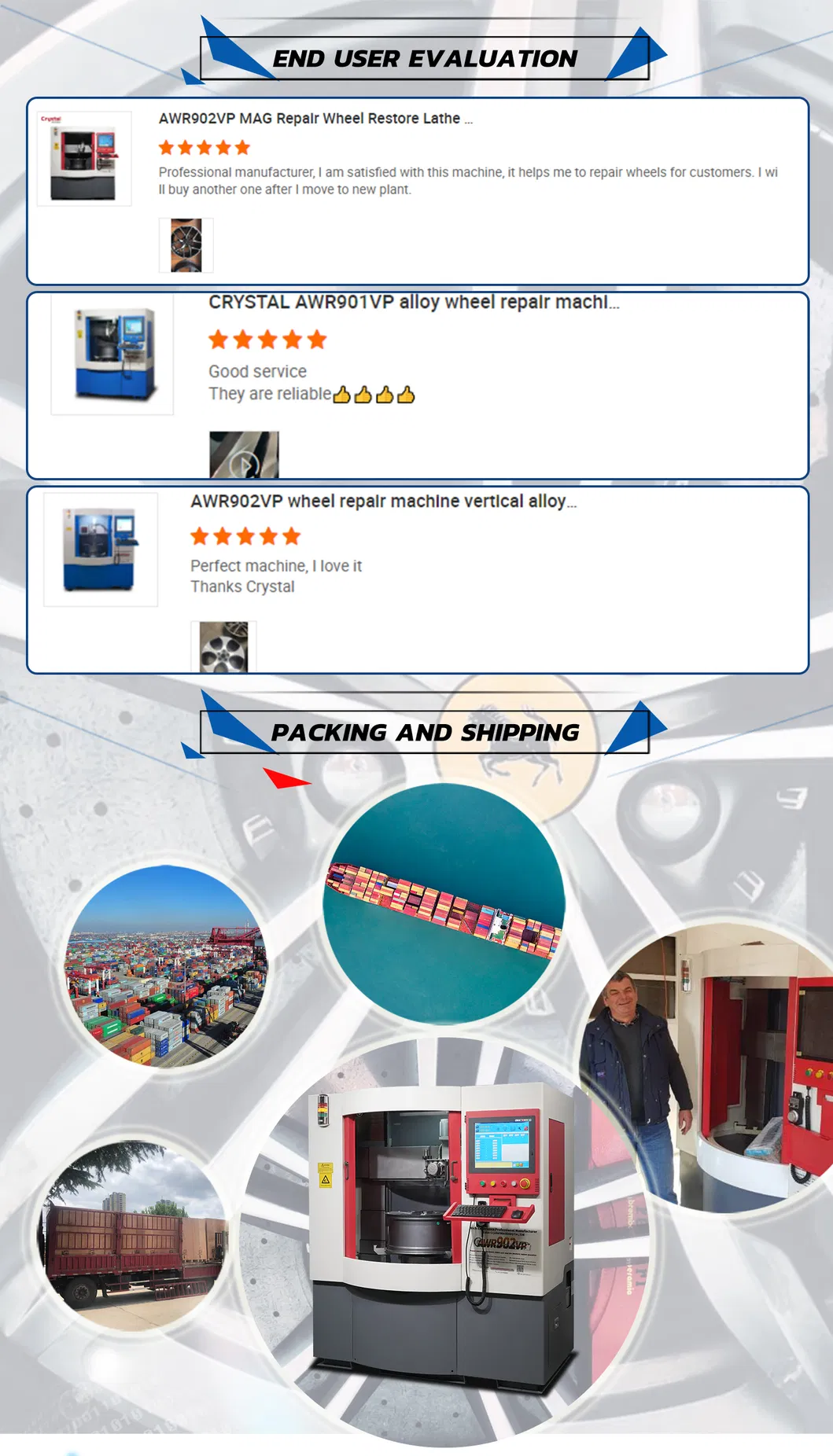 Awr902vp Alloy Wheel Repair Equipment for Sale