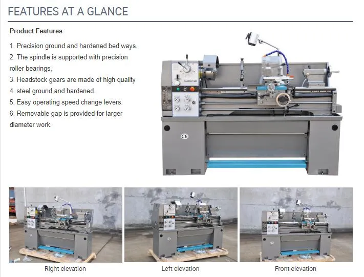 C0636b Benchtop Lathe Machine Specification