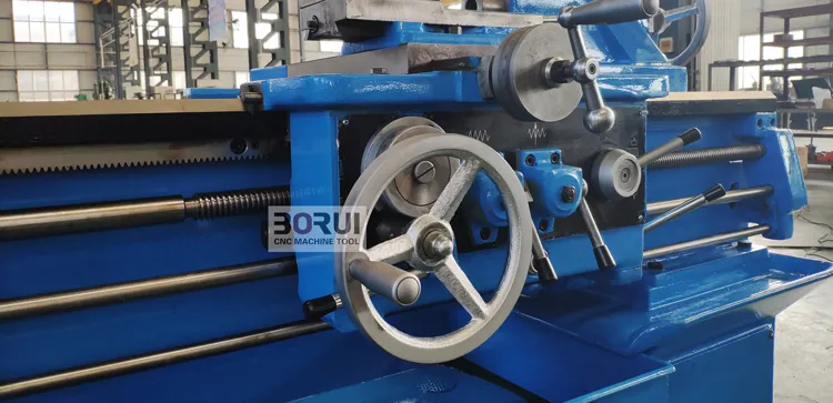 C616-1d Small Light Duty Horizontal Lathe Machine for Metel Cutting