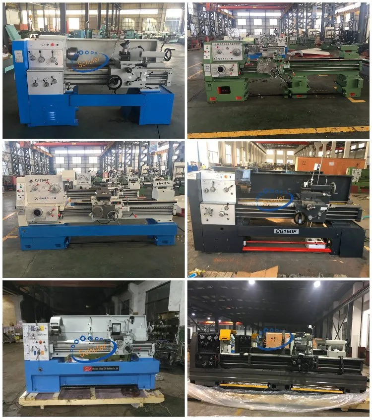 Ca6140 Metal Lathes Conventional Gap Manual Lathe Machine