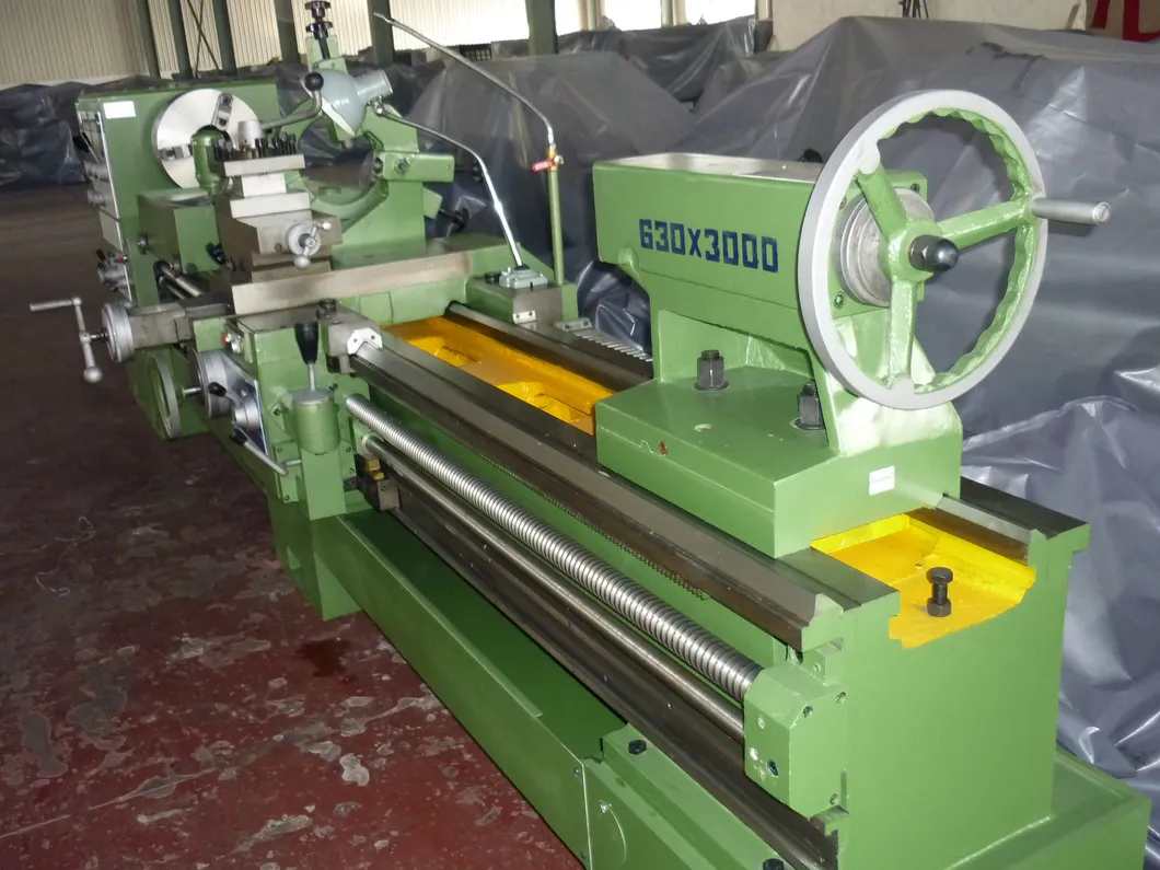 CD6163-1m 630mm Swing Diameter Over Bed Conventional Horizontal Lathe Engine Lathe