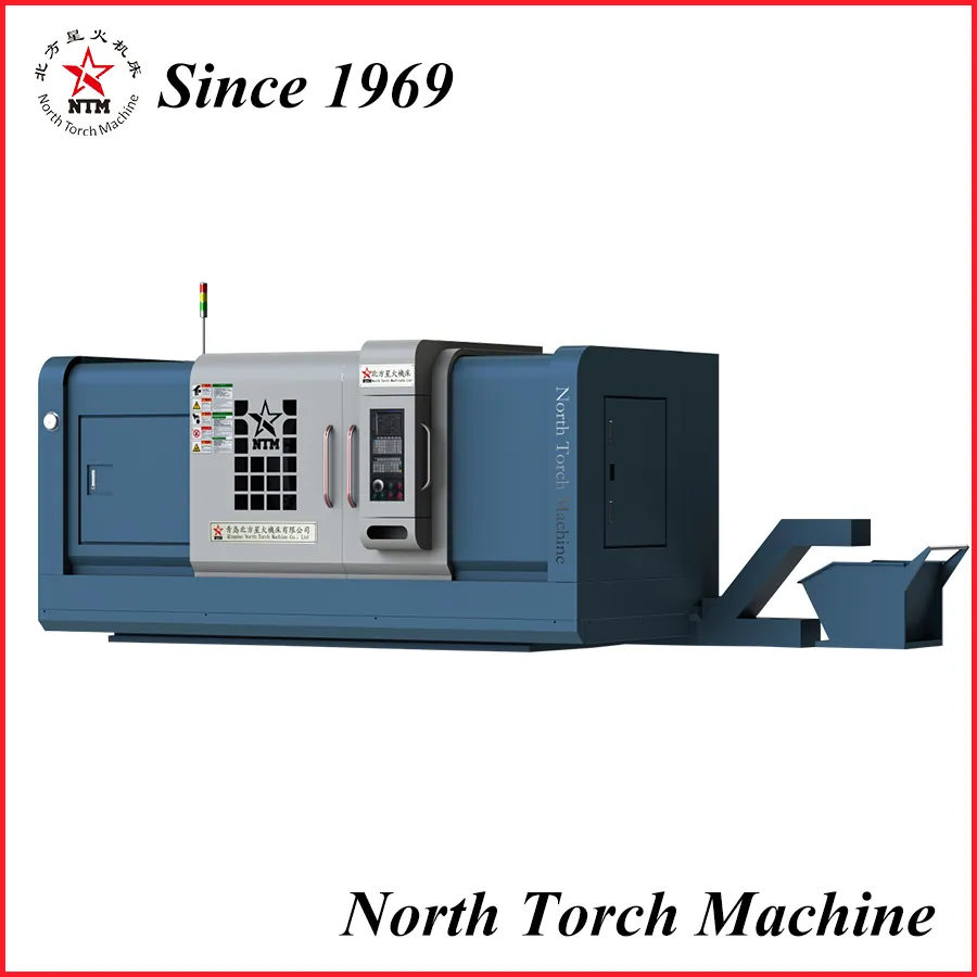 China Economic Floor Type CNC Lathe for Machining Flange (CK61200)