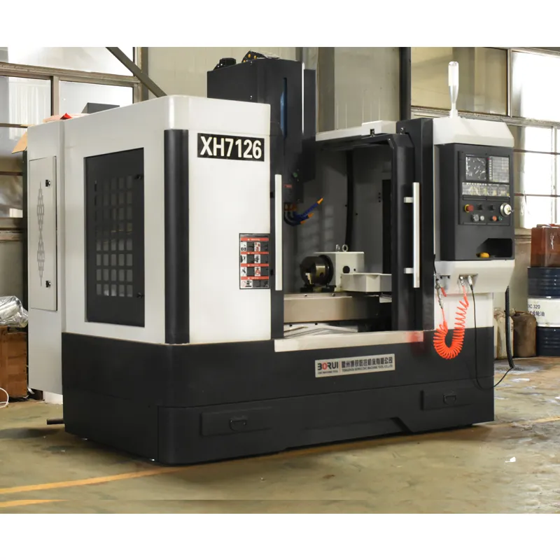 China Hot Selling 3axis 4axis 5axis Auto CNC Machining Center Xh7126
