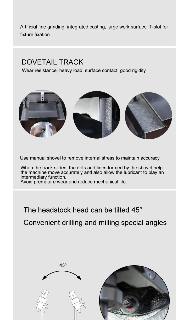 China Manufacture Drilling and Milling Machine Ctgs35 with CE Certificate