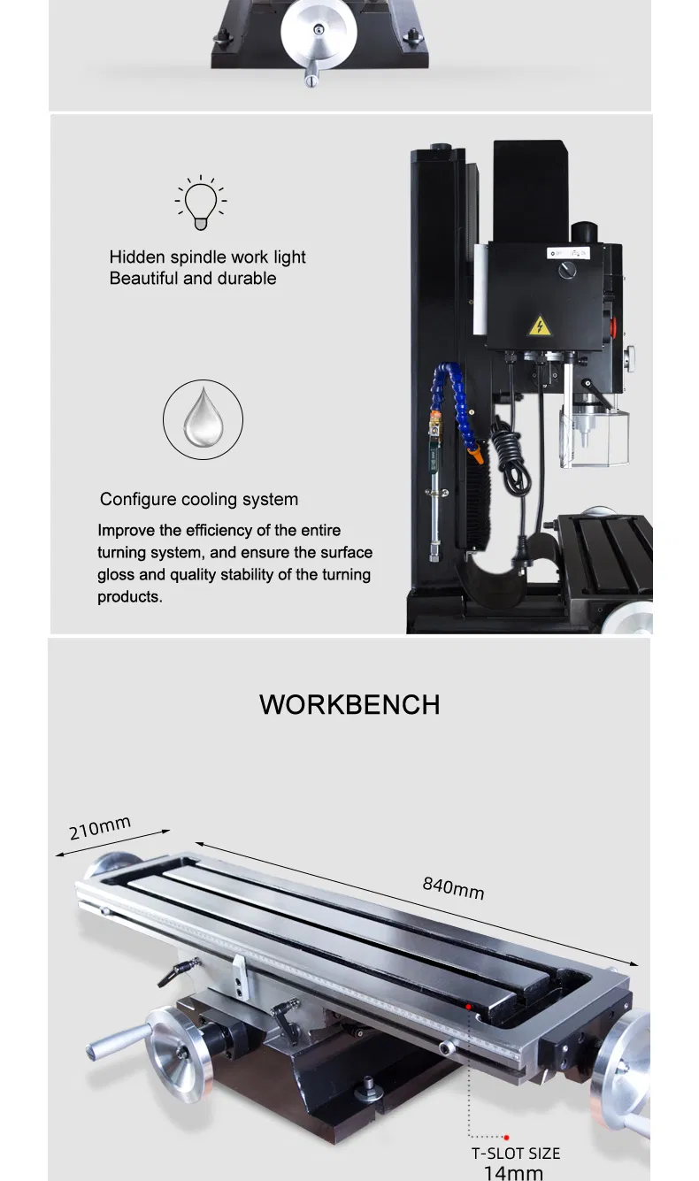 China Manufacture Drilling and Milling Machine Ctgs35 with CE Certificate