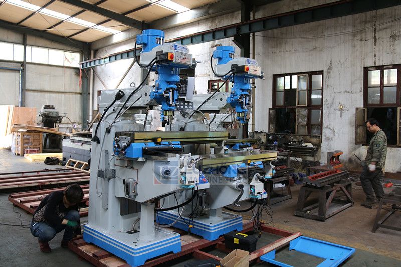 China Vertical Turret Head Milling Machine 4H 5H Milling Machines