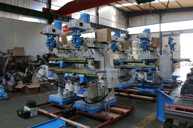 China Vertical Turret Head Milling Machine 4H 5H Milling Machines