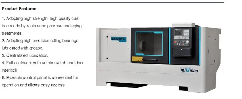Chuck CNC CE Approved Bench Lathe Machine with Good Service