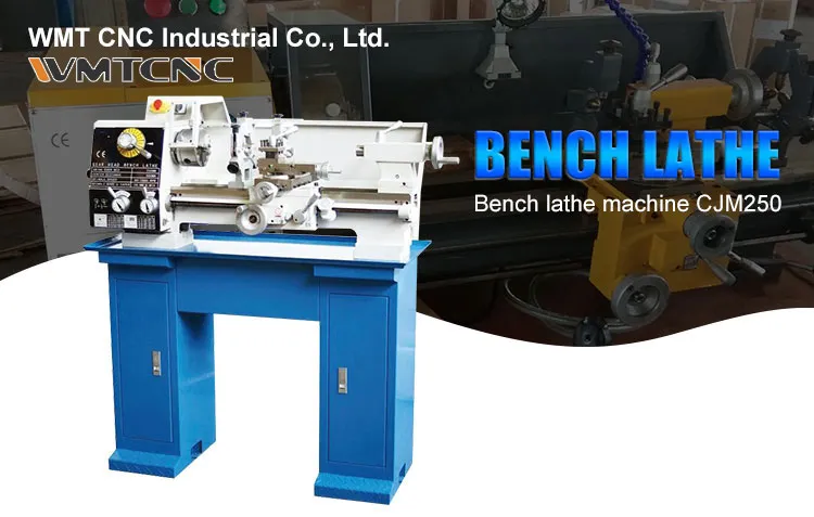 CJM250 Small Hobby Lathe Machine with CE Guard