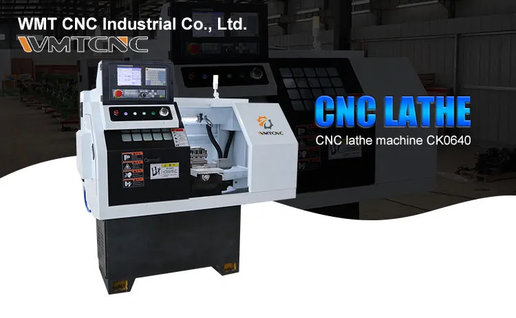 CK0640 High Precision Mini CNC Lathe with Pneumatic Chuck