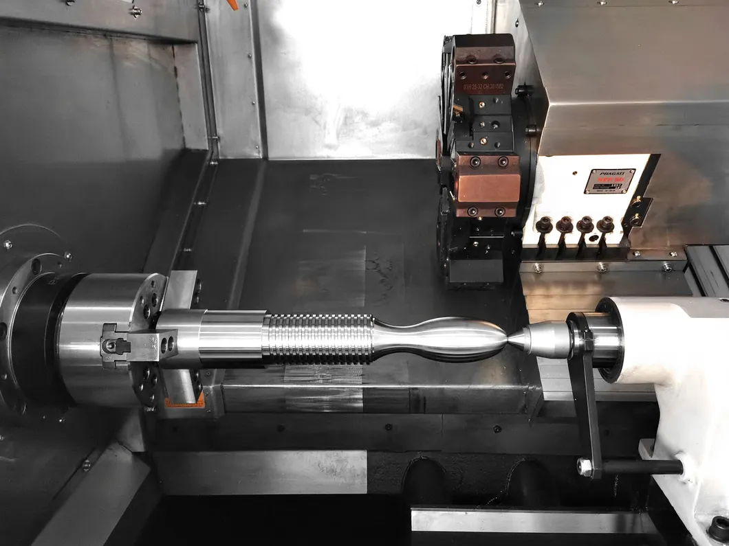 Ck36lx750mm Slant CNC Lathe / High Rigidity & Precision Model for Long Bar Workpiece