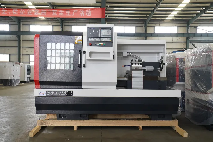 Ck6163 Big Size Horizontal Flat Bed CNC Turning Lathe Machine