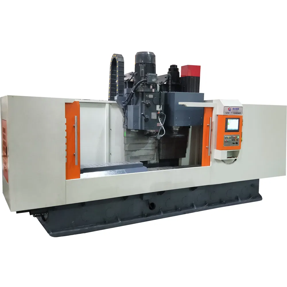 CNC Double Headed Millling Machine with Both Finish and Rough Cutters