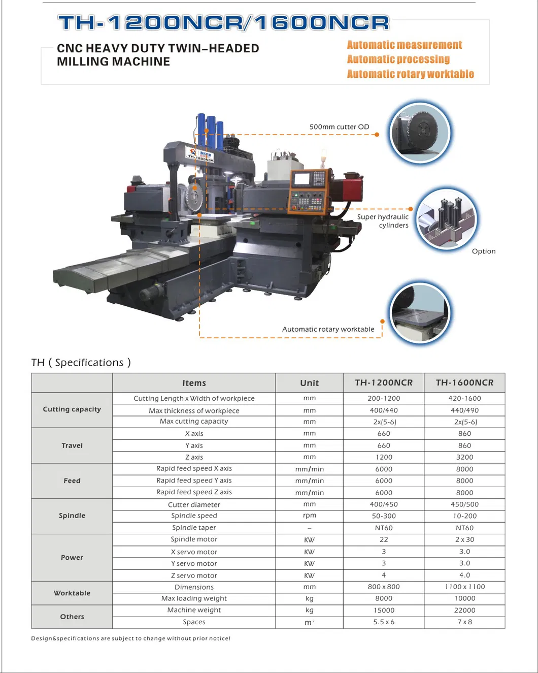 CNC Heavry Cutting Twin Headed Milling Machine CNC Gear Spindle Twin Head Milling Machinecnc Automatic Processing Milling Machine CNC Grinding Machine CNC