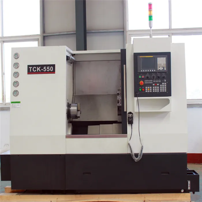 CNC Machinery Tck500 CNC Lathe Machine for Making Car Wheels