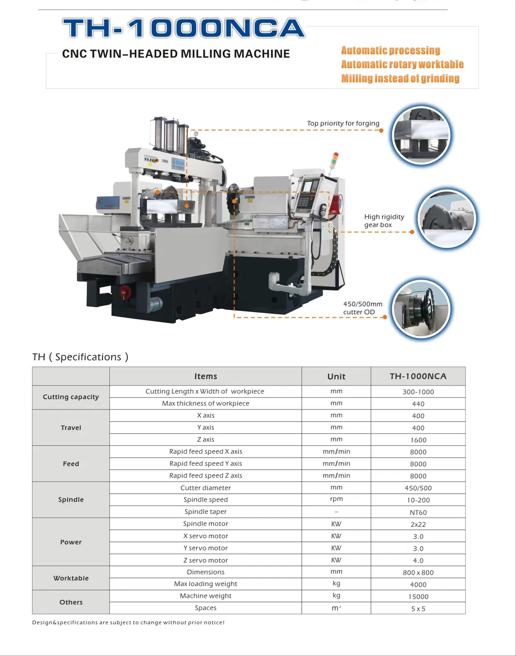CNC Twin Head Milling Machine CNC Duplex Milling Machine CNC Double Sides Milling Machine CNC Mold Base Millling Machine CNC Machine Tool CNC Milling CNC Grind