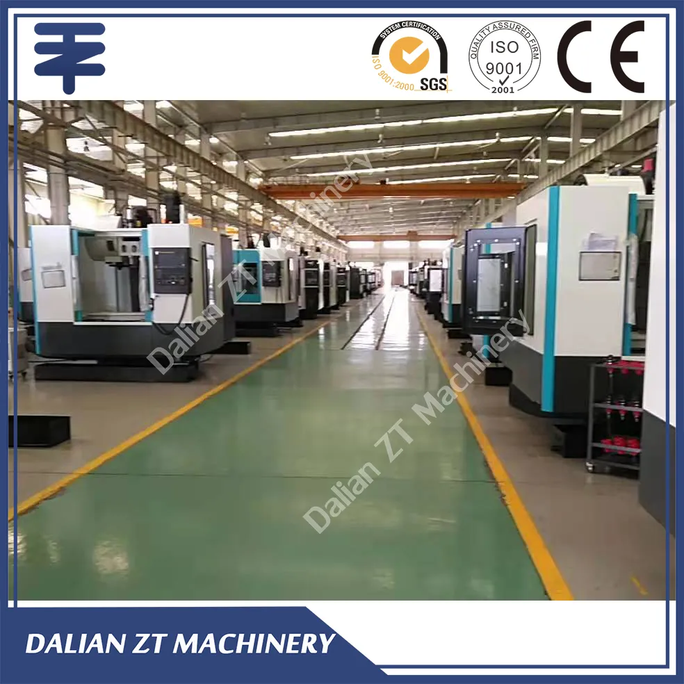 Dalian 45 Degree Slanted-bed Fanuc Controller CNC Lathe 8 Inch Chuck Torno