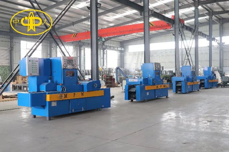 Disk Brake Pad Hot Forming Grinder Machine