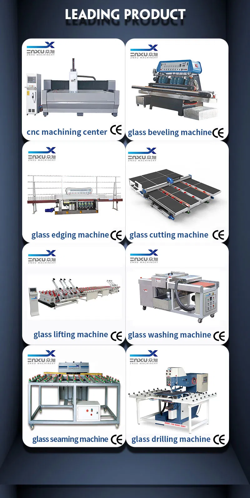 Durable Zxx-C3018 CNC Milling Machine for Glass/ Acrylic/Ceramic Tiles/Rock Plates