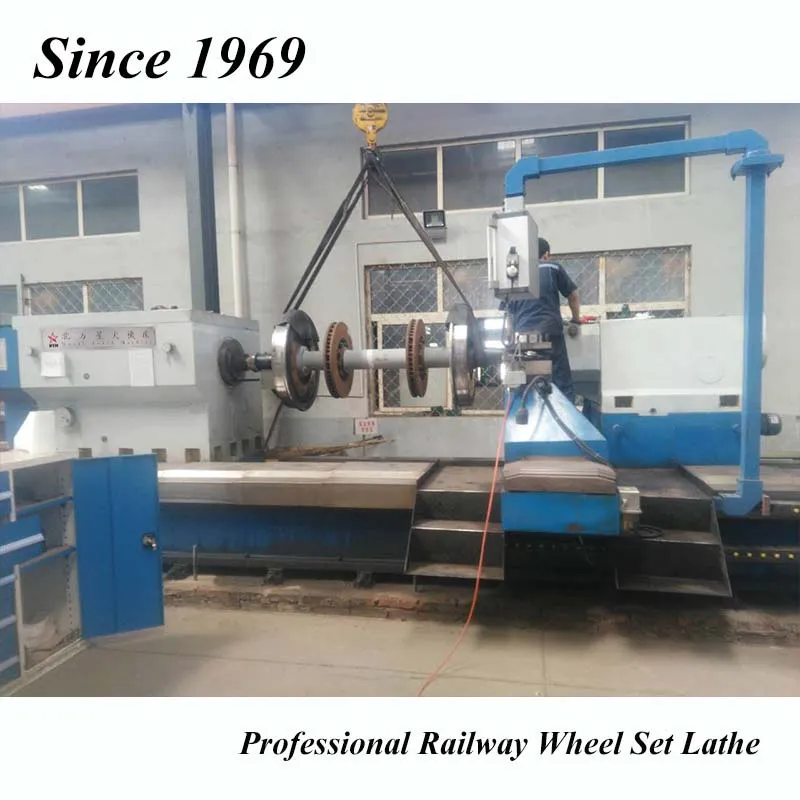 Economic High Quality Lathe Machine for Machining Railway Wheels (CG61100)