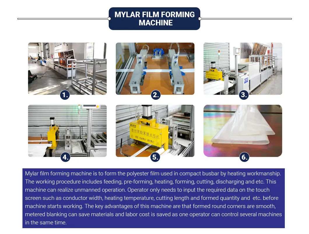 Factory Price CNC/Mnc Brand Busbar Equipment Mylar Film Forming Machine