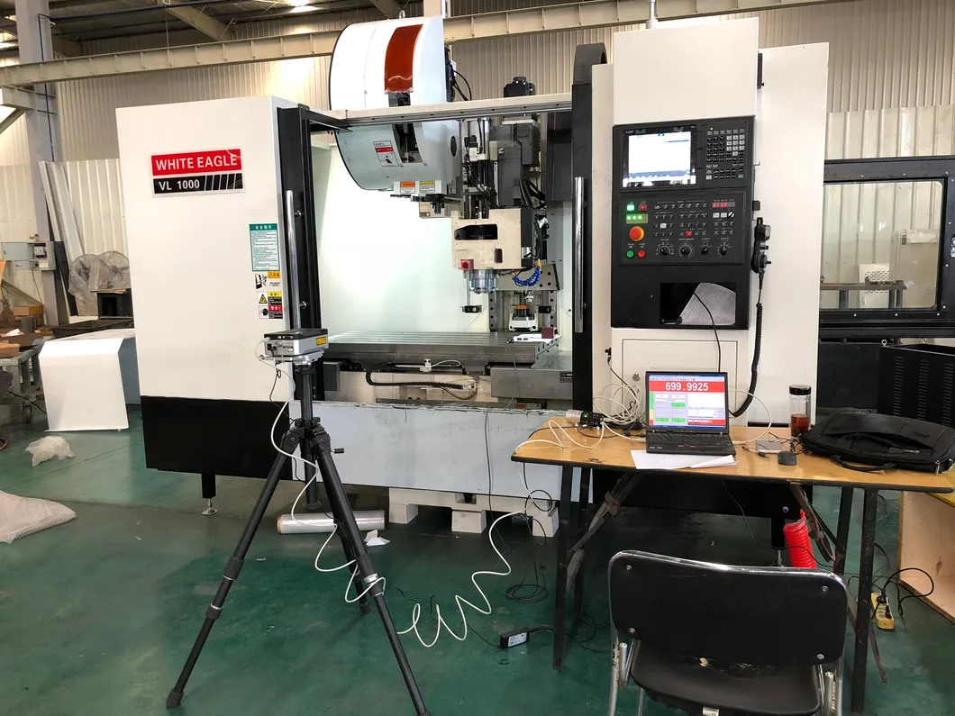 Fanuc Siemens Controller CNC Milling Machine Vmc1160L Bt40 Spindle Taiwang Brand Linear Guide-Way Vertical Machine Center