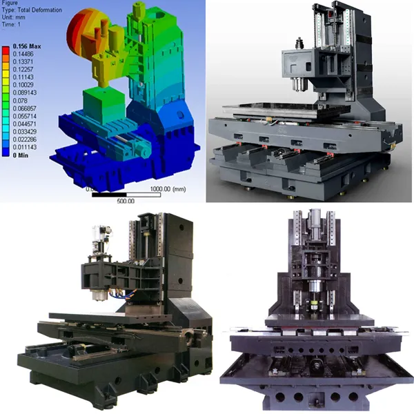 Five Axes Linkage Vmc Mimi Vertical Machining Center CNC Milling Boring Drilling and Reaming Machine