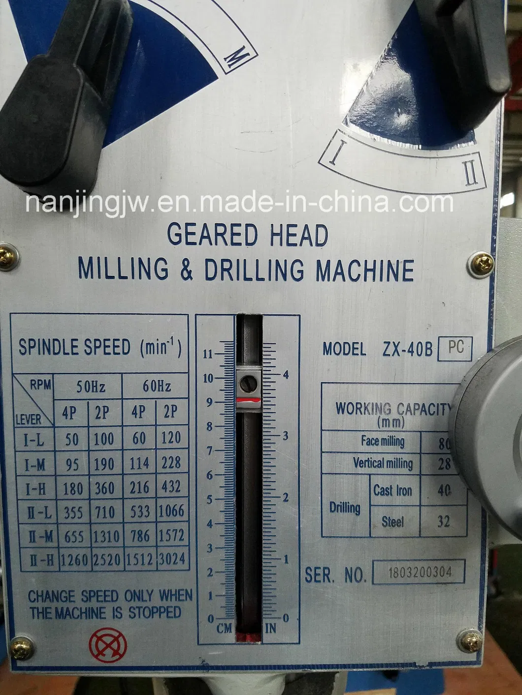 Gear Head Autofeed Drilling Milling Machine Vertical Driller (ZX32 / ZX40 Series)