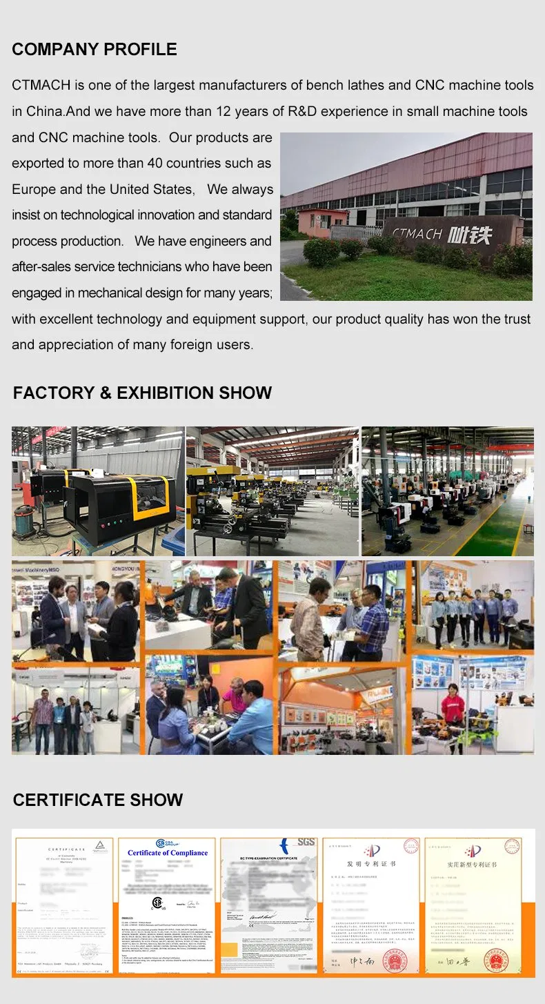 Good Price Heavy Duty Metal Turning Precision Manual Lathe Machine CT6140