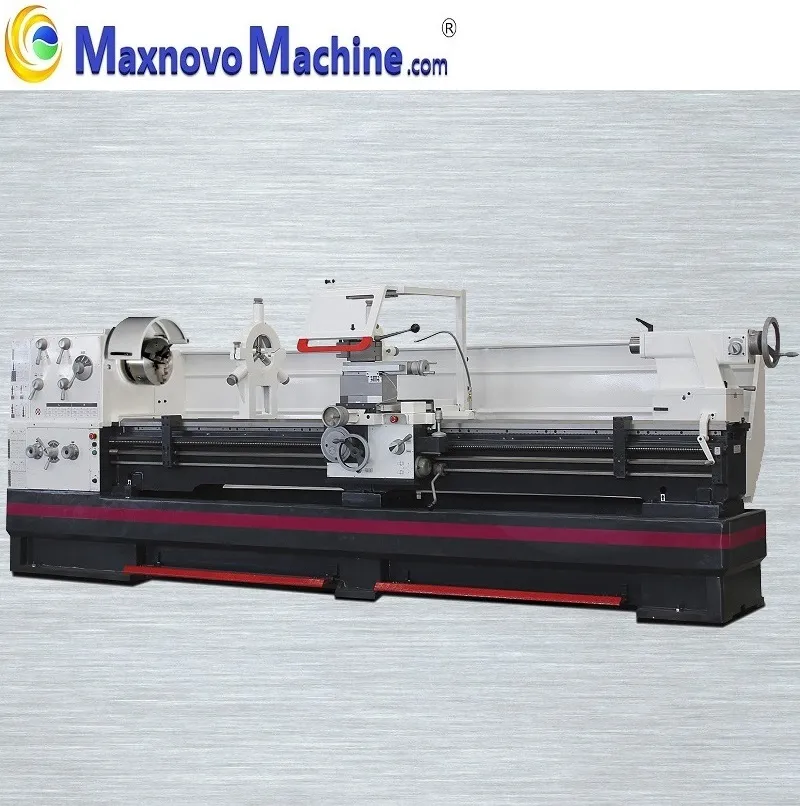 Heavy Duty Big Bore Metal Turning Engine Lathe Machine (mm-TH6615D)