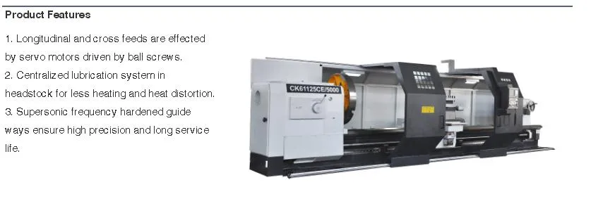 Heavy Duty Flat Bed CNC Lathe Ck61140/1500