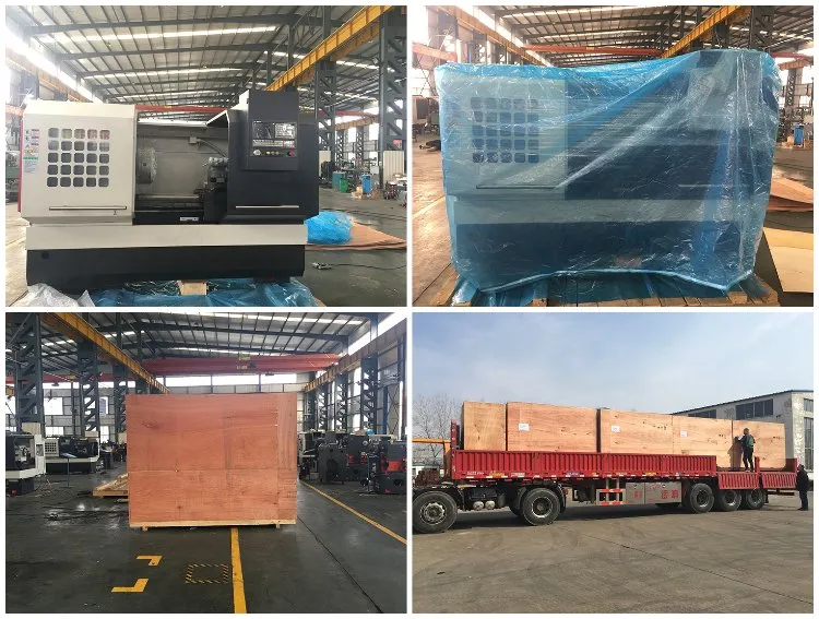 Heavy Duty Horizontal CNC Lathe Ck6160 Precision CNC Metal Cutting Lathe Machine