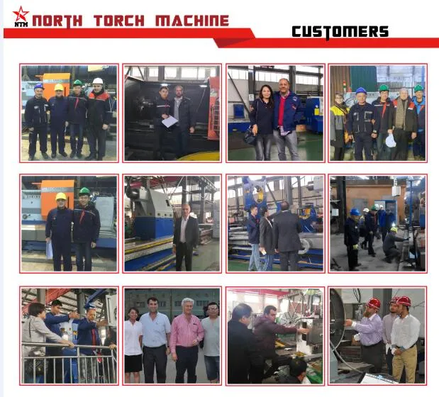 Heavy Duty Horizontal CNC Lathe for Machining Vessel Shaft, Cylinder, Pipe