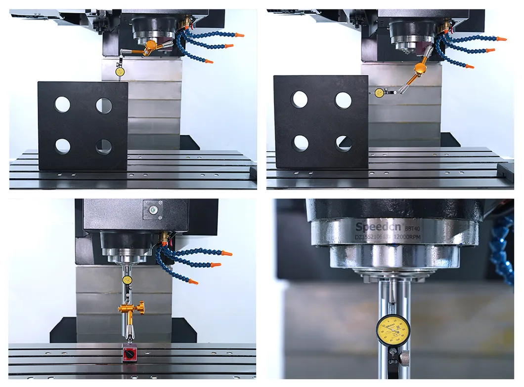 High Efficiency CNC Drilling Machine for Auto Parts 3c Products Aluminum Alloy Products