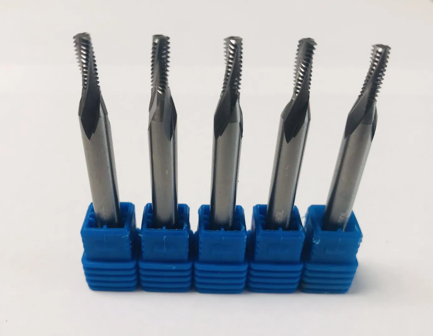 High Hardness 3 Flutes Carbide Thread End Mill for Aluminum