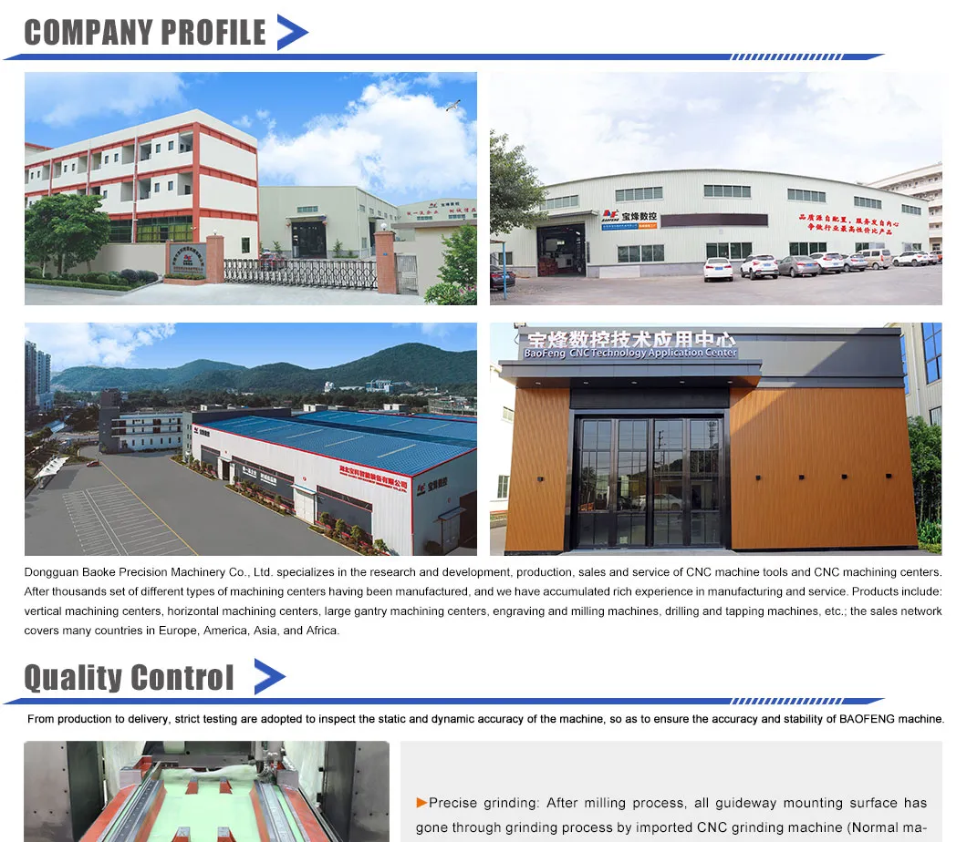 High Prceision Factory Price 3 Axis 4axis CNC Milling Machine Vertical Machining Center1370