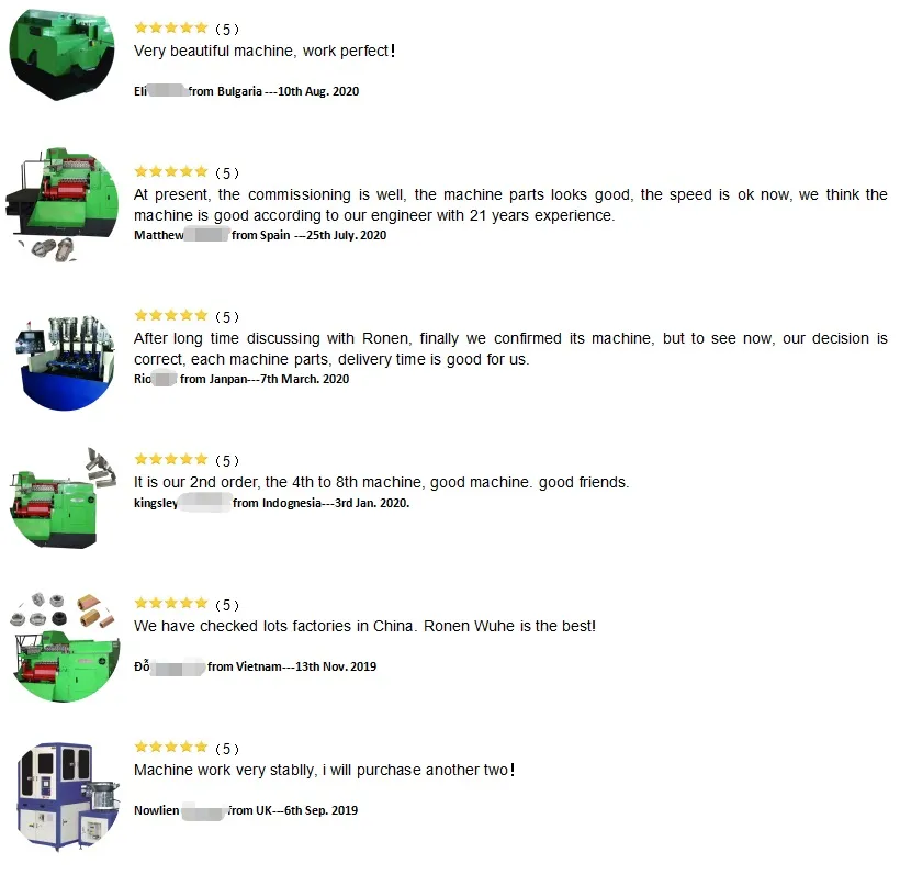 High Precision 11b DIN934 Hex Flange Nut Four-Axis Four Vibrating Tapping Equipment