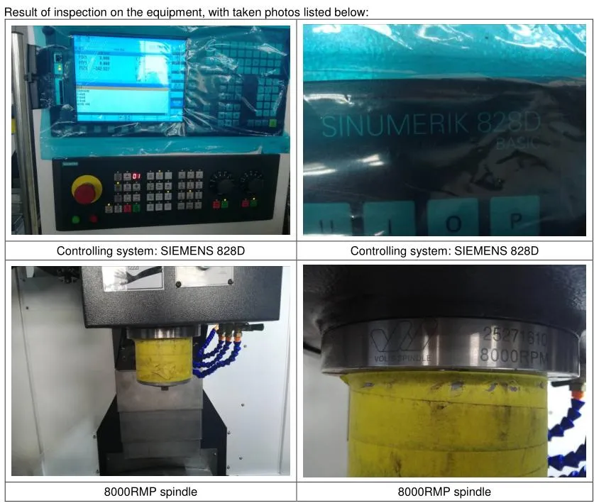 High Precision CNC Vertical Milling Machining Center