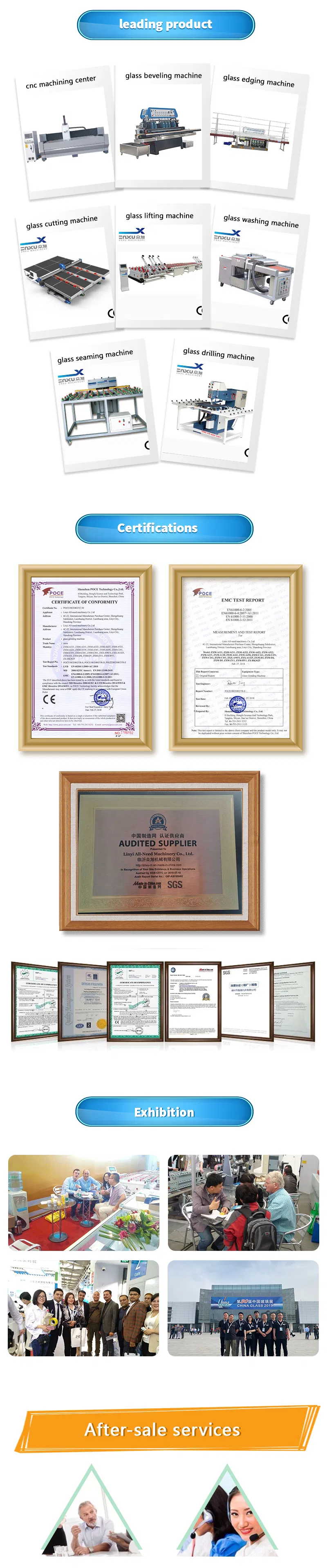 High Quality Automatic CNC Glass Processing Center Zxx-C3018